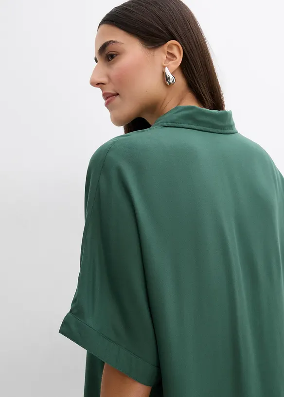 Halenkové šaty z jemné viskózy, bonprix