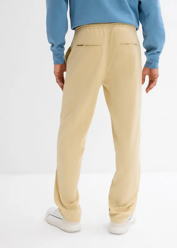 Strečové kalhoty bez zapínání, Relaxed Fit, Straight, bonprix