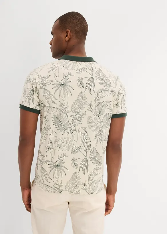 Triko polo z organick&eacute; bavlny, bonprix