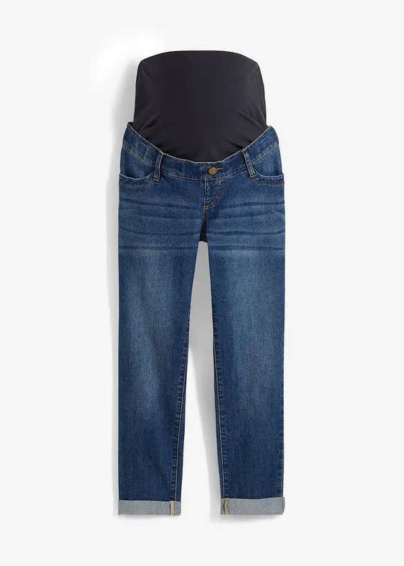 Těhotenské džíny, 7/8 délka, Slim, bonprix