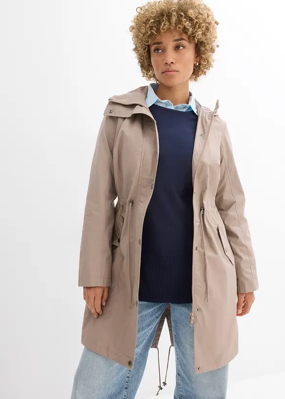 Parka s kapucí, bonprix