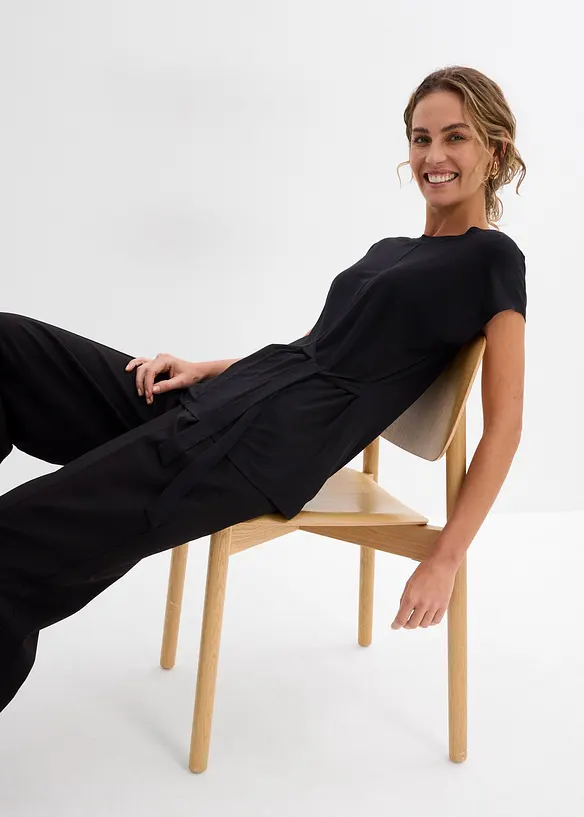 Triko z měkk&eacute; visk&oacute;zov&eacute; směsi, bonprix