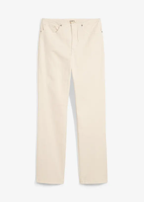 Džíny Straight, Mid Waist, bonprix