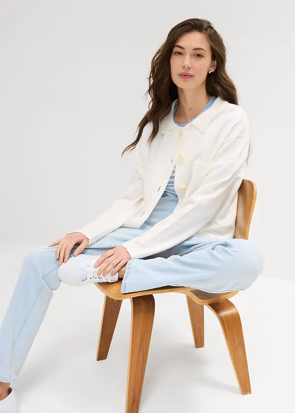 Džíny Straight, Mid Waist, bonprix