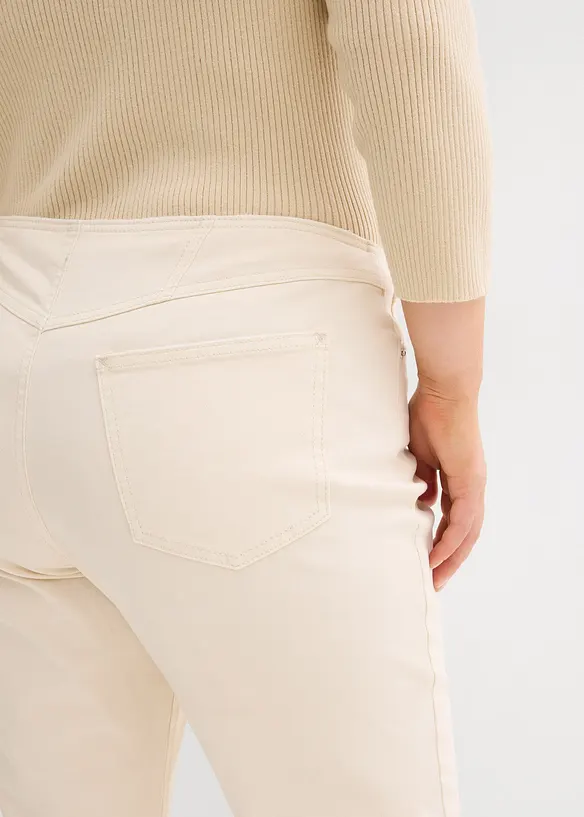 Džíny Straight, Mid Waist, bonprix