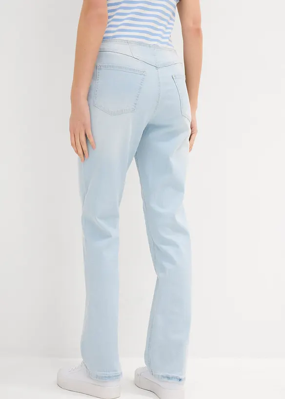 Džíny Straight, Mid Waist, bonprix