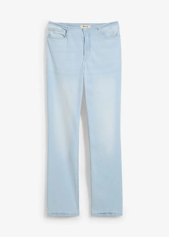 Džíny Straight, Mid Waist, bonprix