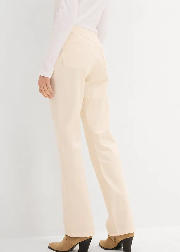 Džíny Straight, Mid Waist, bonprix