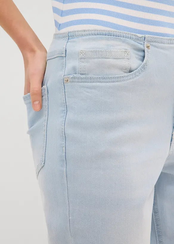 Džíny Straight, Mid Waist, bonprix
