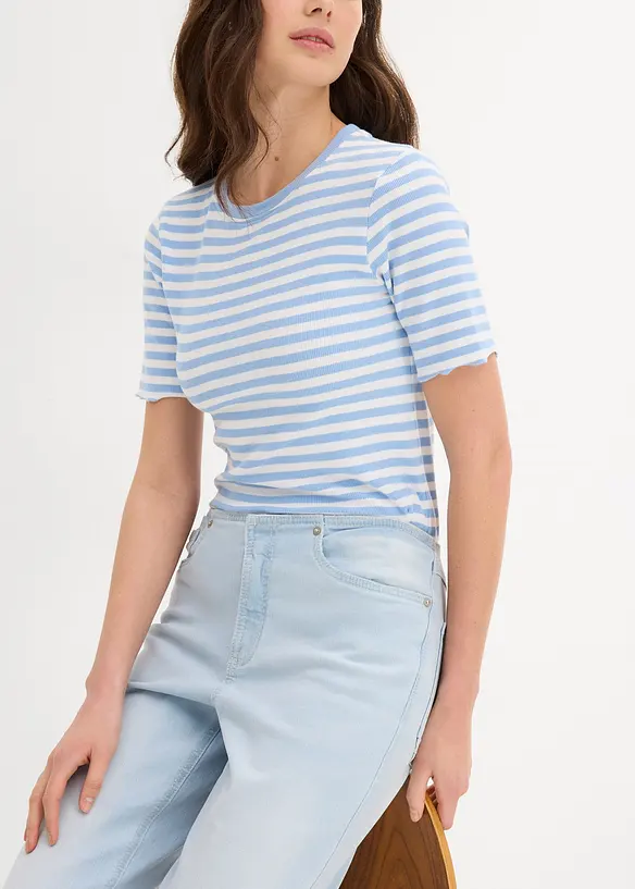 Džíny Straight, Mid Waist, bonprix