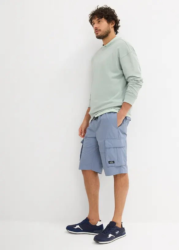 Cargo bermudy bez zapínání, Regular Fit, bonprix