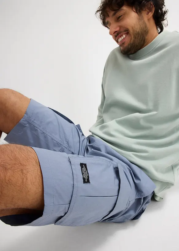 Cargo bermudy bez zapínání, Regular Fit, bonprix