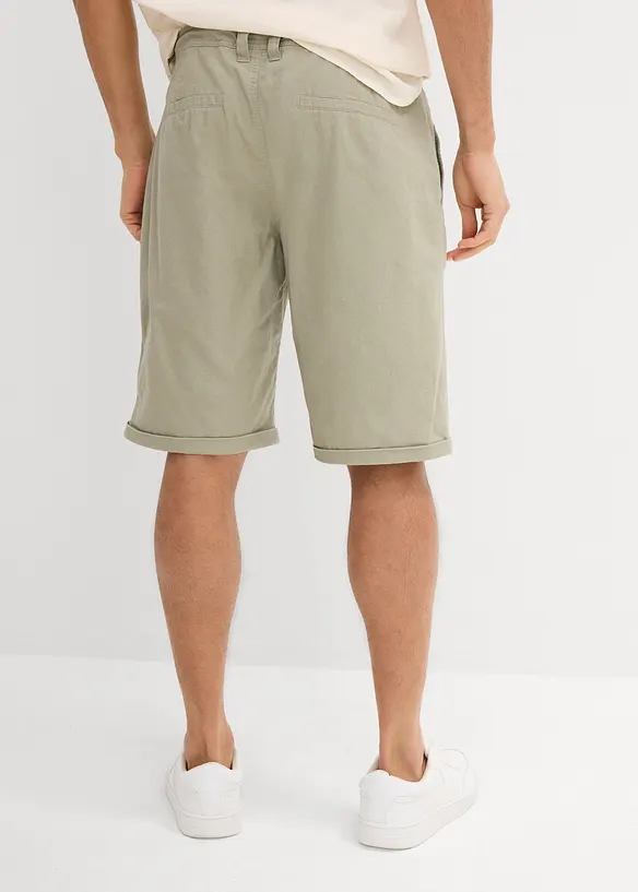 Bermudy Regular Fit se lnem, bonprix
