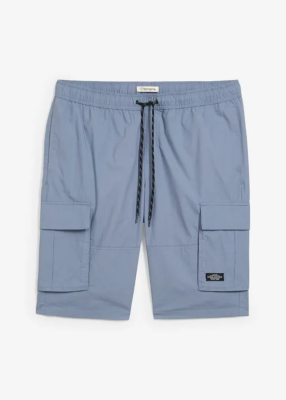 Cargo bermudy bez zapínání, Regular Fit, bonprix