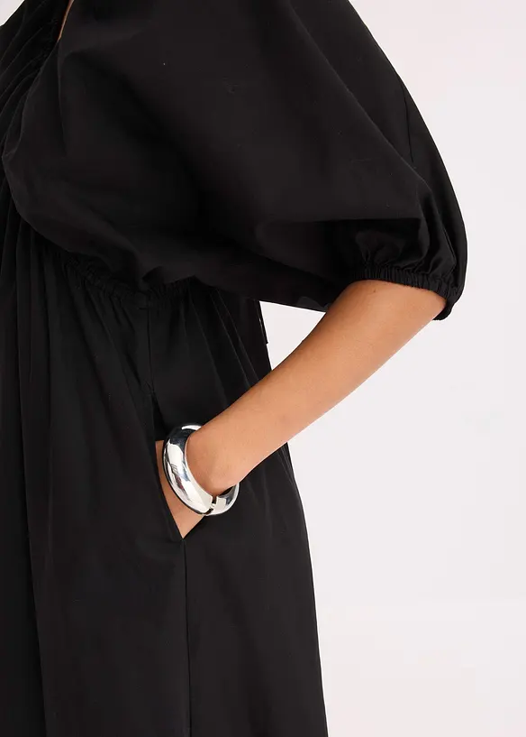 Maxi šaty z čisté organické bavlny, bonprix