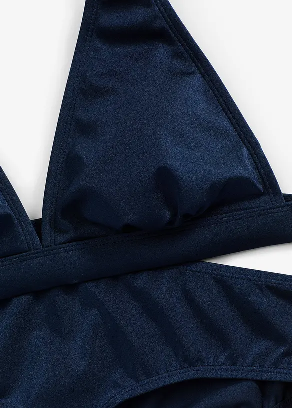Bikiny z lesklého materiálu (2dílná souprava), bonprix