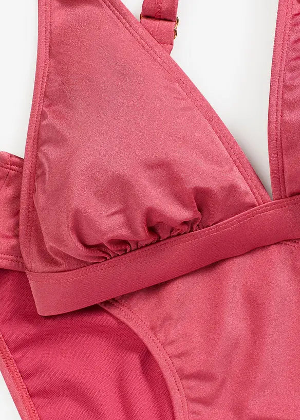 Bikiny z lesklého materiálu (2dílná souprava), bonprix