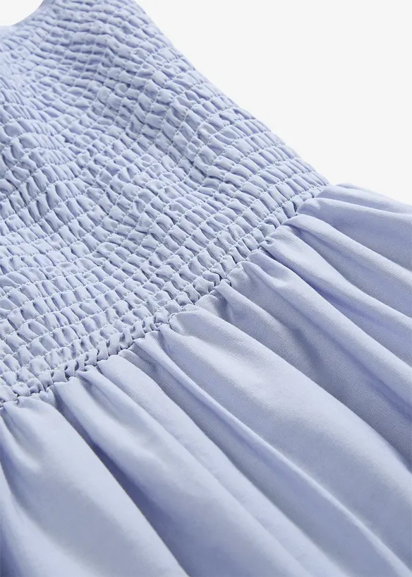 Šaty na ramínka, z čisté organické bavlny, bonprix