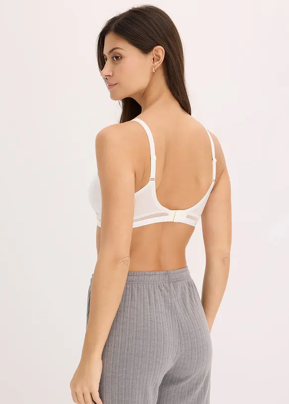 Bezešvý vatovaný podprsenkový top Feel Comfort, bonprix