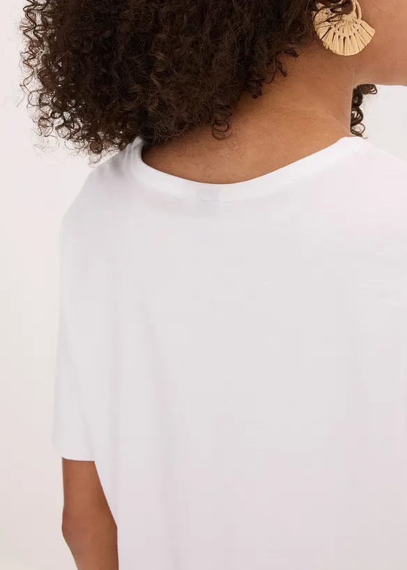 Oversize tričko z čist&eacute; organick&eacute; bavlny, bonprix