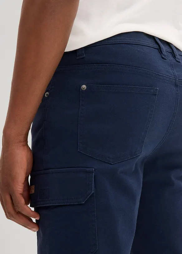 Strečové bermudy, Slim Fit, bonprix