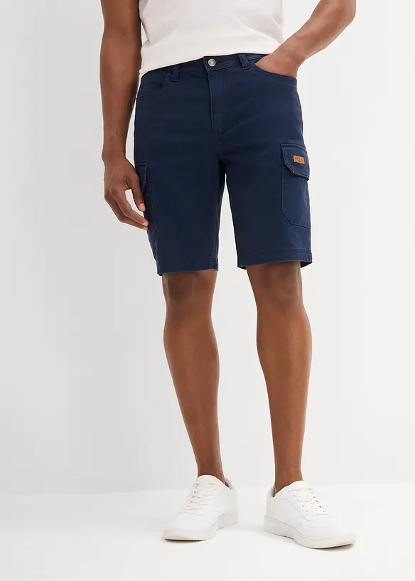 Strečové bermudy, Slim Fit, bonprix