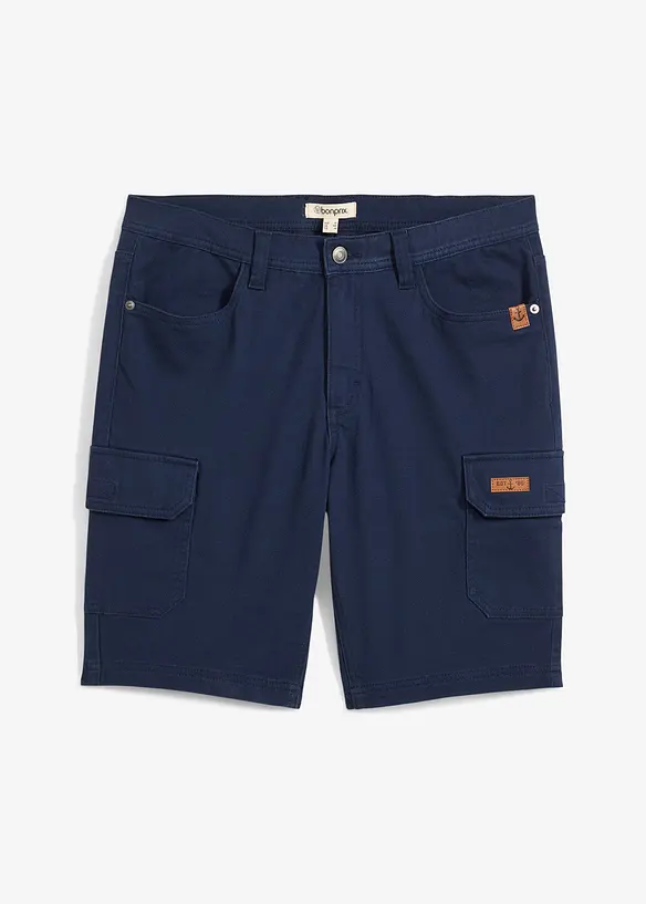 Strečové bermudy, Slim Fit, bonprix