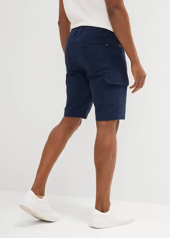 Strečové bermudy, Slim Fit, bonprix