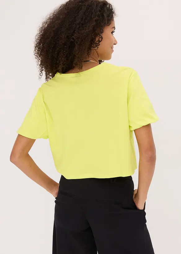Oversize tričko z čisté organické bavlny, bonprix