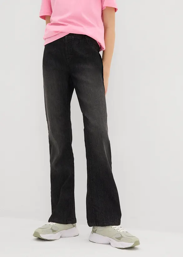 Jegíny Mid Waist, Flared, bonprix
