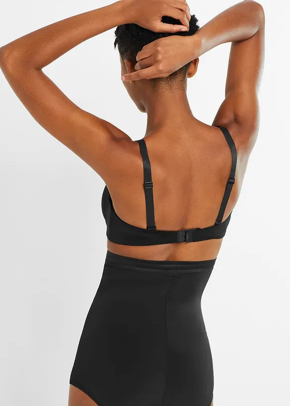 Stahovací bokové kalhotky s vysokým pasem a silným tvarujícím efektem, bonprix