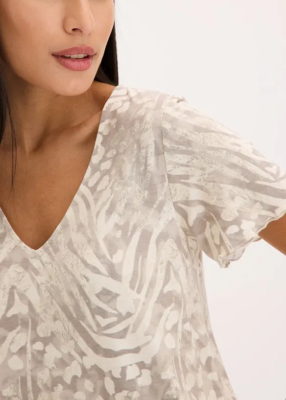 Tričko s gumou v pase, bonprix