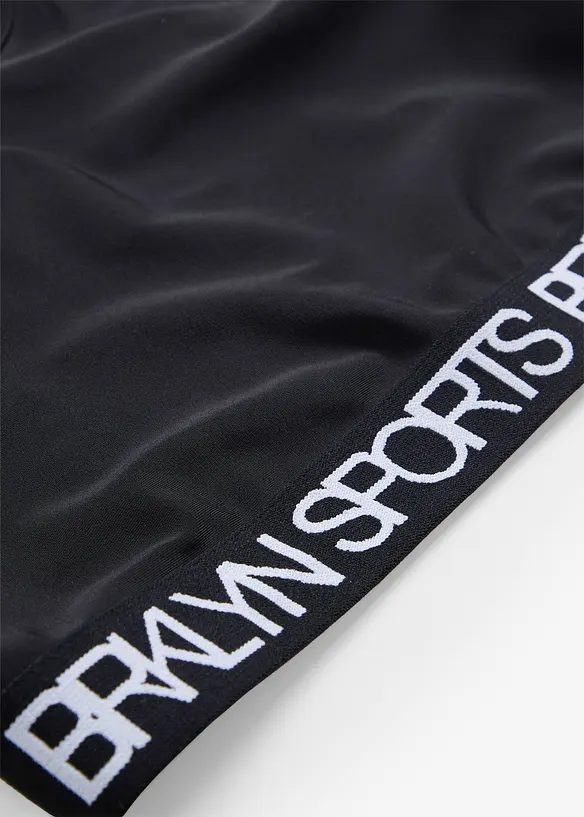 Sportovní bikiny s boxerským zadním dílem (2dílná souprava), bonprix