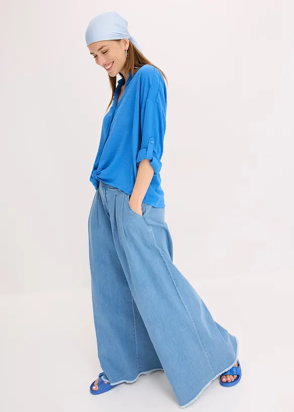 Halenka z lehkého krepu, bonprix