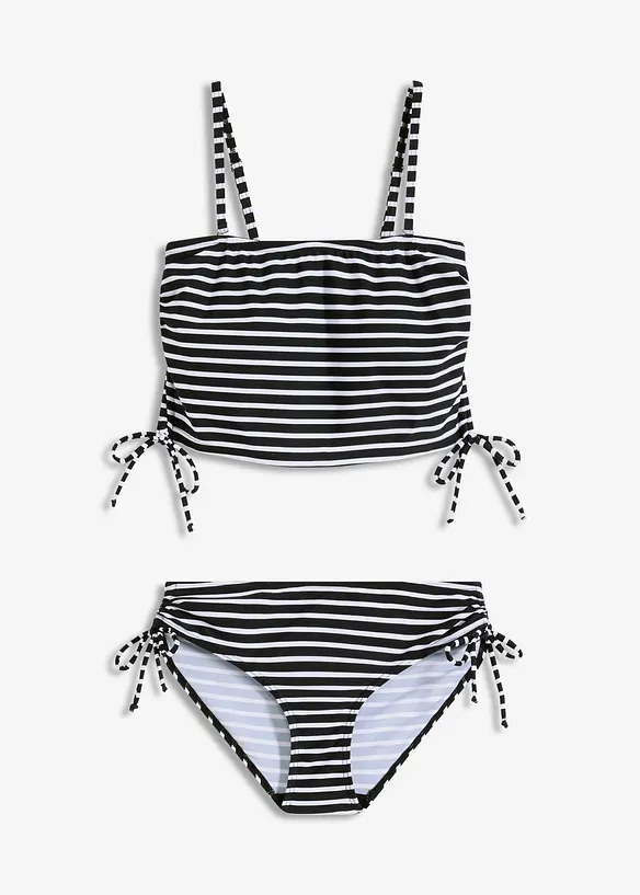 Bandeau bikiny s odnímatelnými ramínky (2dílná souprava), bonprix