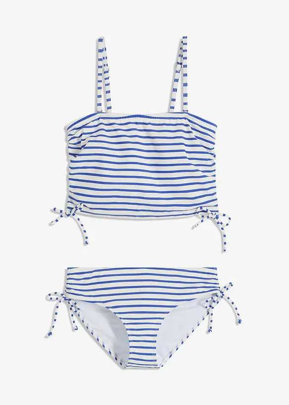 Bandeau bikiny s odn&iacute;mateln&yacute;mi ram&iacute;nky (2d&iacute;ln&aacute; souprava), bonprix