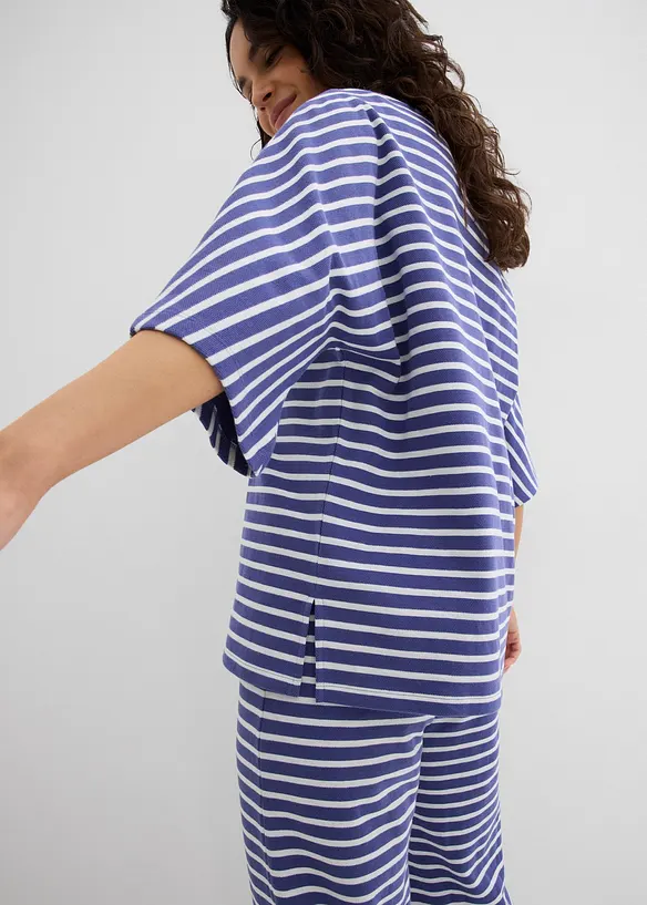 Oversized mikina z čisté bavlny, bonprix
