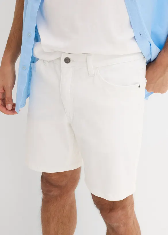Strečové džínové šortky, Loose Fit, extra široké, bonprix