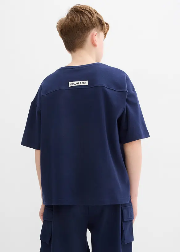 Oversize tričko s těžkou organickou bavlnou, bonprix