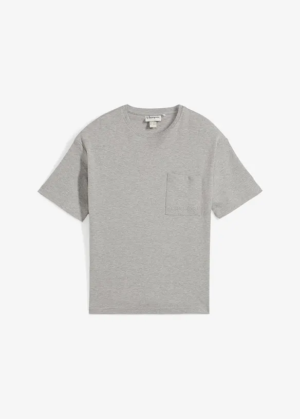 Oversize tričko s těžkou organickou bavlnou, bonprix