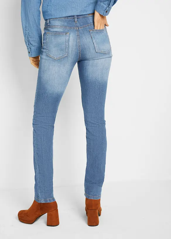 Strečové džíny Skinny, Mid Waist, bonprix