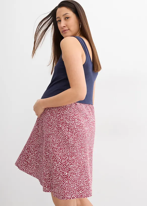 Těhotensk&eacute; a koj&iacute;c&iacute; &scaron;aty 2 v 1, z žerzeje z organick&eacute; bavlny, bonprix