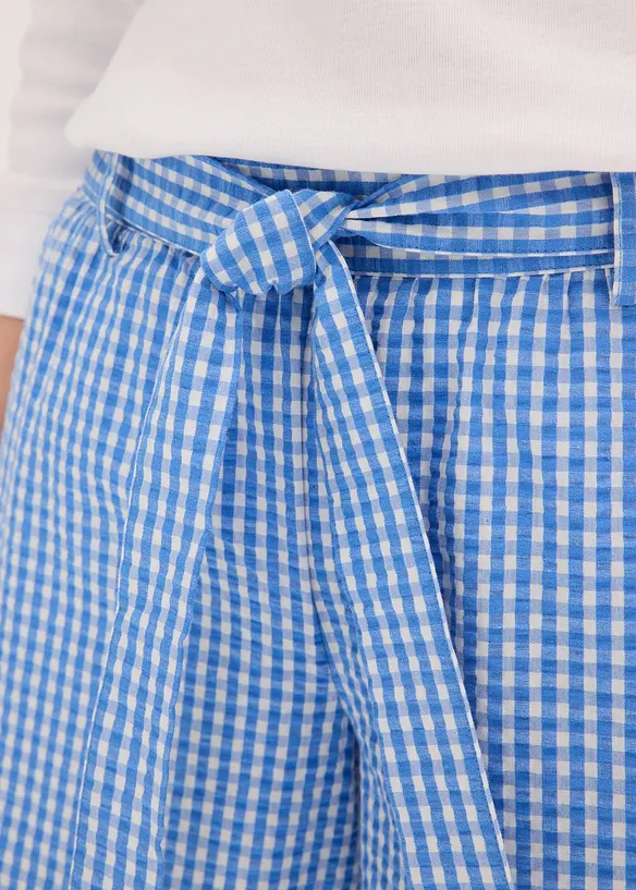 Kalhoty s vichy kostkou, bonprix