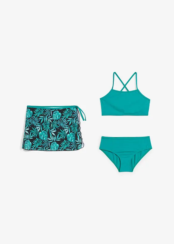 Bikiny a sukně (3dílná souprava), bonprix