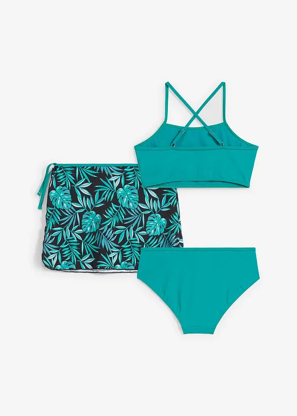 Bikiny a sukně (3dílná souprava), bonprix