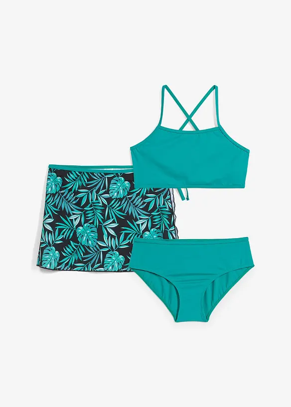 Bikiny a sukně (3dílná souprava), bonprix