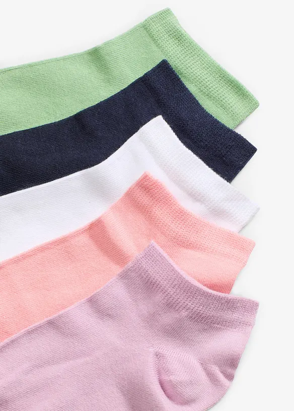 Nízké ponožky s organickou bavlnou (7 párů v balení), bonprix