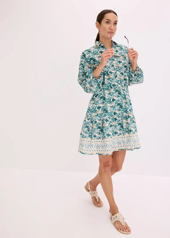 &Scaron;aty se vzhledem lnu, bonprix