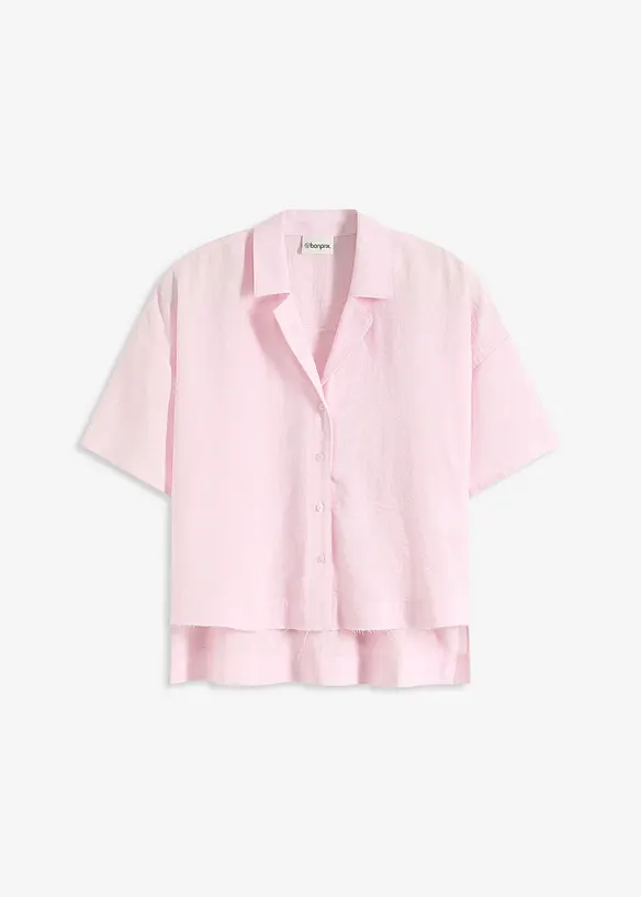 Oversize košilová halenka, bonprix
