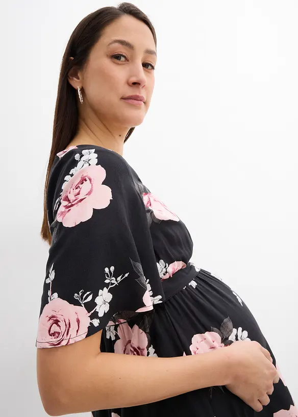 Těhotenské a kojicí šaty 2 v 1, ze tkané viskózy, bonprix